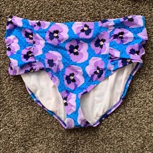 Floral swimsuit bottoms